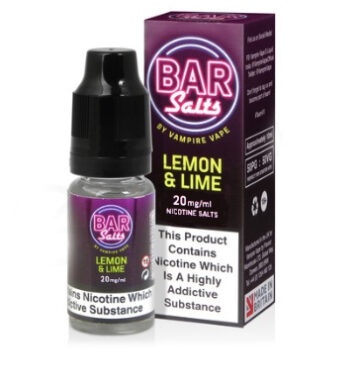 Liquid Bar Salt - Lemon & Lime 20 mg 10 ml