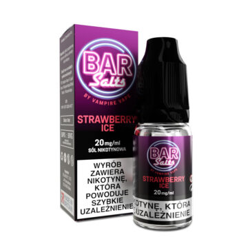 Liquid Bar Salt - Strawberry Ice 20 mg 10 ml